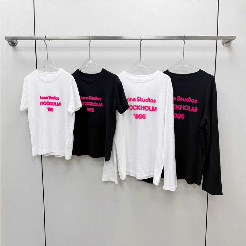 Celebrity-Inspired 26 Early Spring Limited Edition Velvet Letter Short-Sleeve T-Shirt, Cotton and Linen Loose Long-Sleeve Base Shirt, Unisex