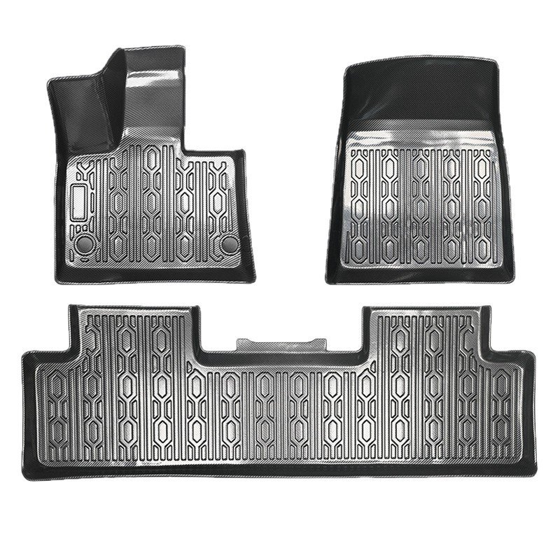 Aplicable a BYD XIAOMI YU7 2025 almohadilla de fibra de carbono 3D para todo clima