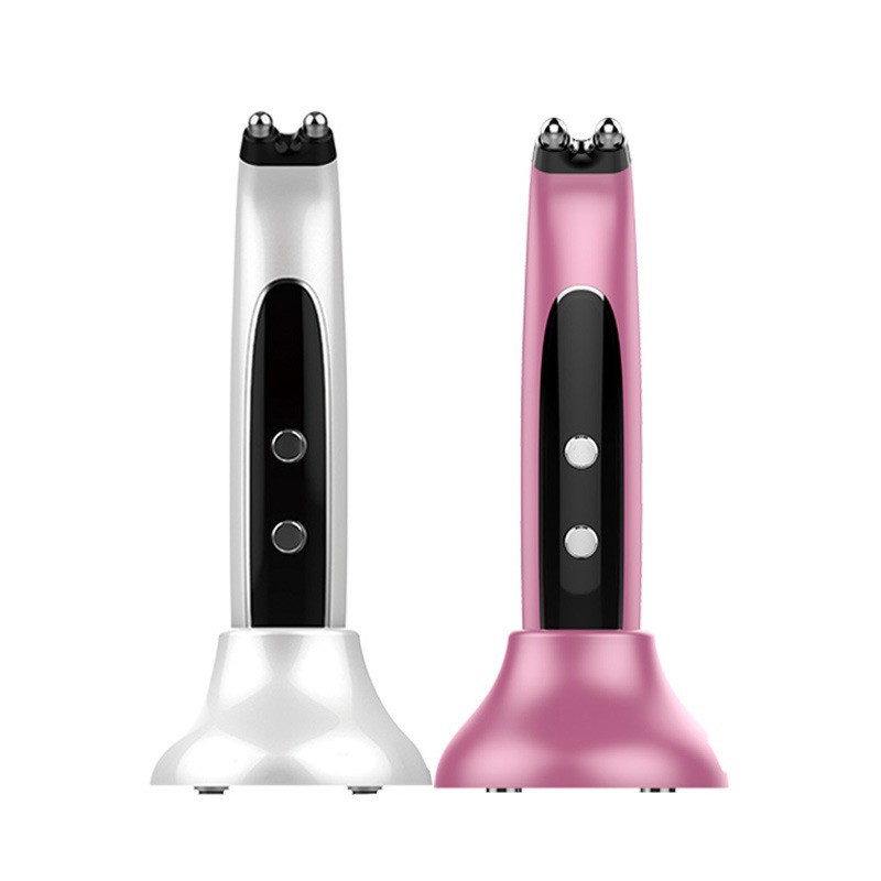 Dispositivo de belleza para ojos de 7 colores, varita mágica de hierro, instrumento de masaje, dispositivo de introducción de temperatura constante, dispositivo de belleza para ojos, herramienta de introducción para levantar y reafirmar