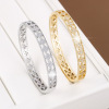 Advanced fresh bracelet, elegant zirconium, high-quality style, simple and elegant design, micro incrustation, bright catchy style