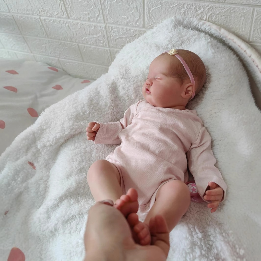 50cm Reborn Ashia simulación bebé Reborn muñeca transfronteriza AMAZON WISH entrega de una sola pieza