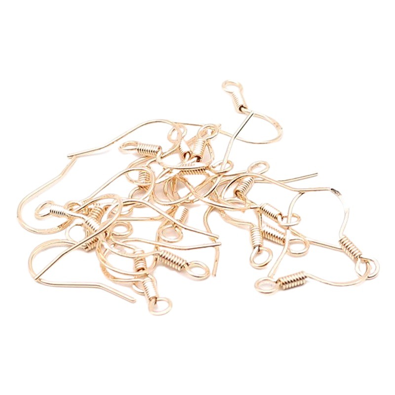 Estilo coreano 925 pendientes de gancho de oreja antialérgico de plata DIY material DIY gancho de oreja material de cobre accesorios de joyería hechos a mano