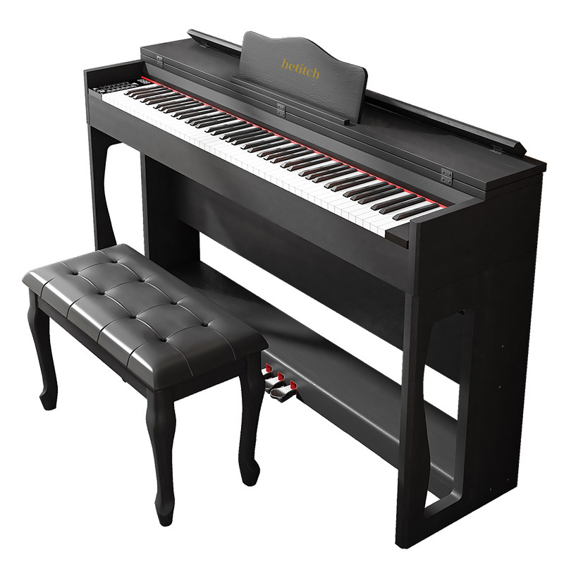 Ventas directas de fábrica hetishi 88 llave eléctrica piano peso martillo adulto hogar niños principiante kindergarten maestro Examen de Grado puede hacer inglés