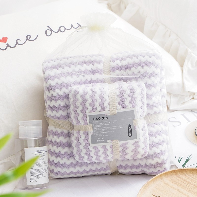 Pure cotton dry bath towel adult washcloths sponge