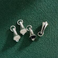 S925���������Ҽ���ˮ�����������׹DIY�ֹ������ִ�������׹��