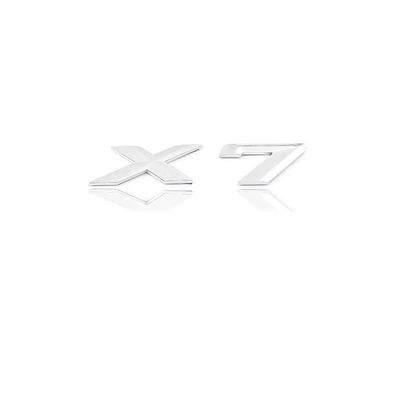 Car logo, Car Logo Digital Rear Logo - x7-silver-new-model