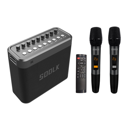 Shenglaker S1314 200W Audio Engineer Sound Card Speaker Integrated Outdoor Karaoke Reverb Live Broadcast Bluetooth Speaker 