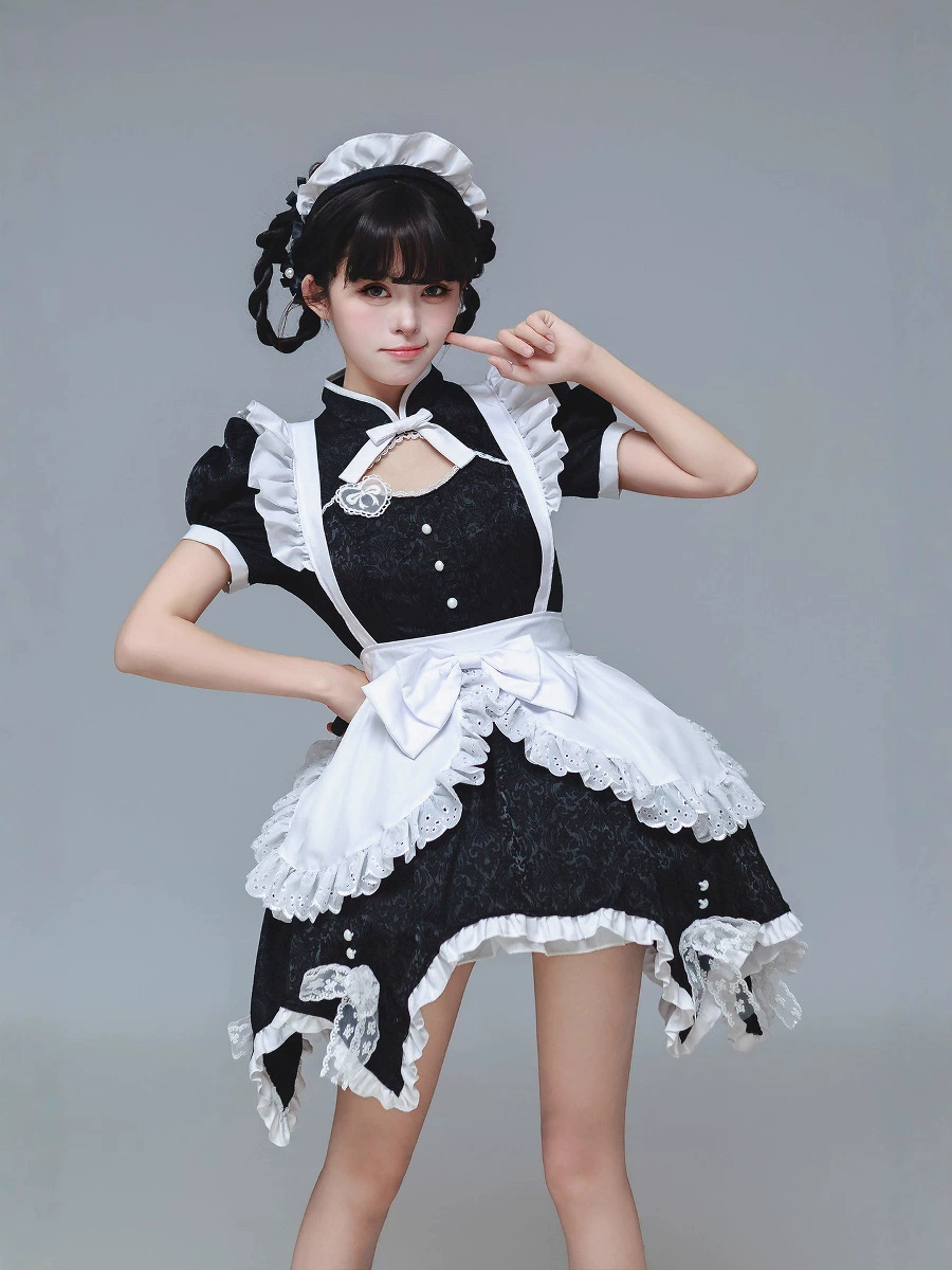 Подлинный кимоно-чонгсам, роль косплей, стиль Lolita, плюс сайз, китайский стиль