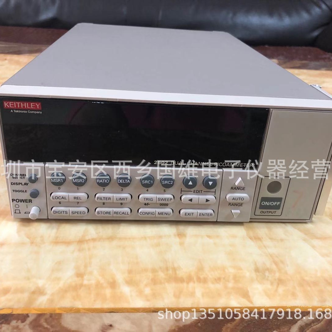 出售Keithley2502光纤校准仪光电二极管测试仪道皮安 吉时利2502