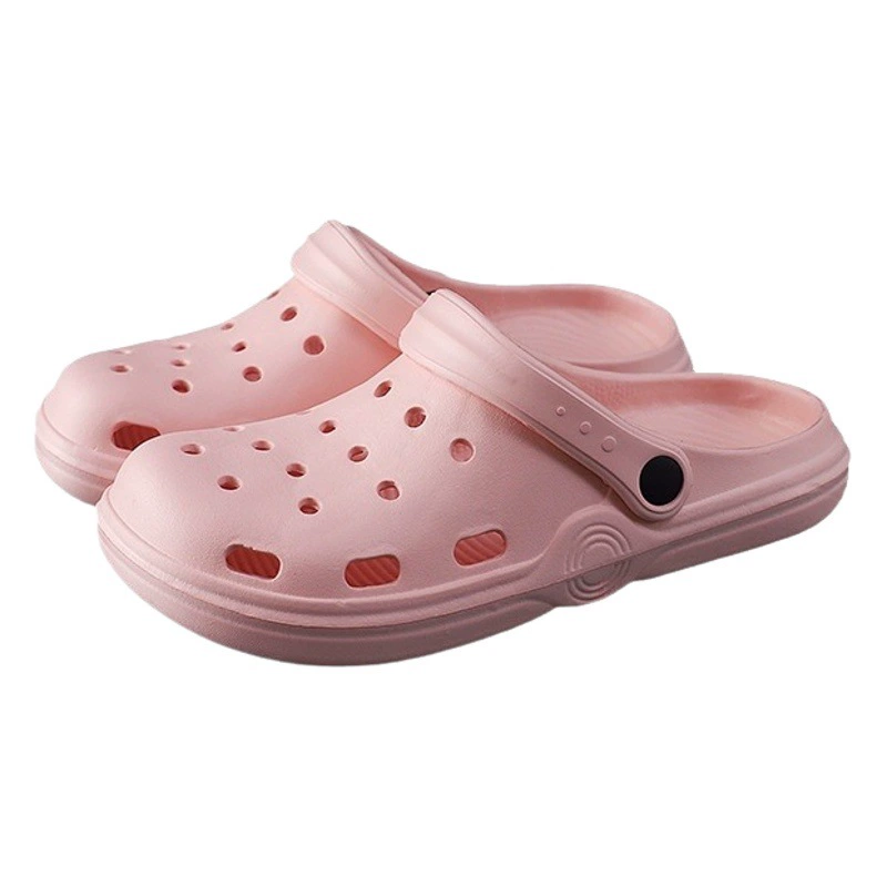 Новинка 2024, обувь из крокодила, противоскользящие сандалии на мягкой подошве, садовая обувь, обувь для медсестер, пляжная обувь, тапочки Baotou