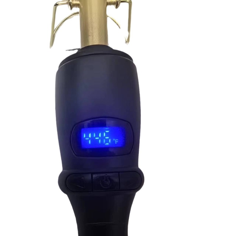 アマゾンの乾湿両用液晶電熱銅櫛ストレート家庭用パーマカール|undefined