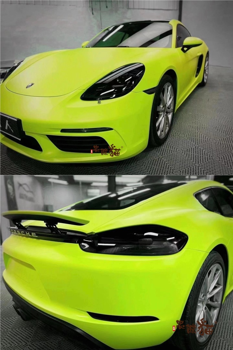 Car Headlight Transparent Protective Film Tpu Light Film Tph Tail Light Car Light Protection White Colorless Light-Transmitting Film