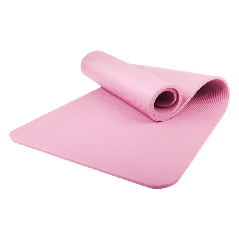 NBR estera de yoga engrosada principiante antideslizante mujer saltar la cuerda ensanchado fitness masculino estera de baile estera de yoga alfombra de piso de fábrica