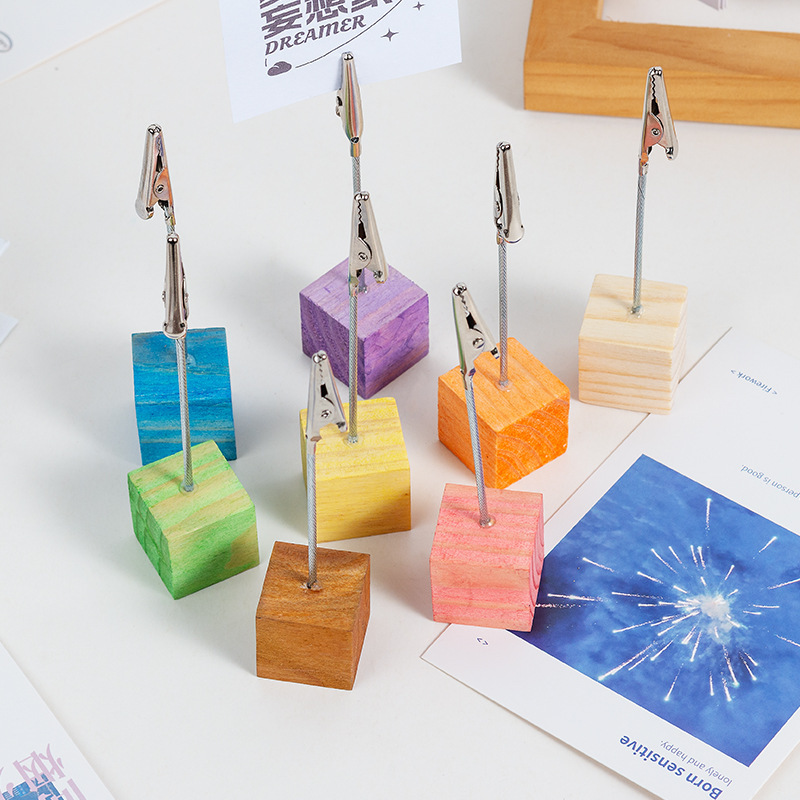 DIY colorido registro mensaje clip creativo vertical mensaje nota clip foto pescado clip escritorio decoración almacenamiento clip