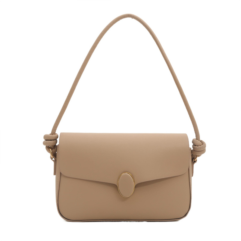 Korean version of for women 2024 summer new fashionable simple solid color small square bag, stylish and casual women's_voghion.com