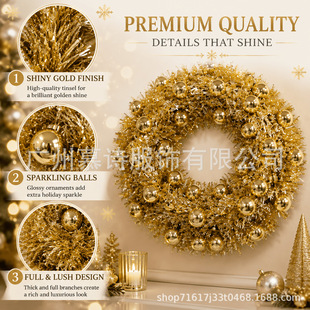 �}�Q���b��h��Y�Ɍ��b���W�↡��ɢ����Christmas Wreath