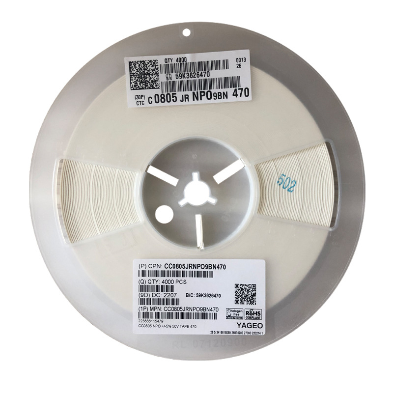 代理YAGEO国巨贴片电阻电容   YAGEO/国巨现货供应陶瓷抗干扰