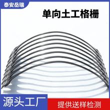 PE单向土工格栅TGDG120kn  护坡加筋用  PP单向拉伸土工格栅