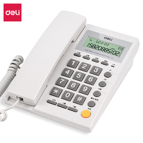 Deli office business phone home wired phone landline landline caller ID hands-free landline phone