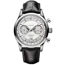 速卖通WISH跨境电商平台新款多功能高端石英皮带男士防水手表