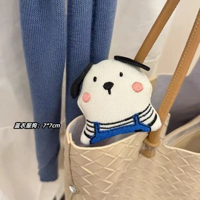 卡通毛绒公仔小熊小狗玩偶布艺胸针学生书包挂饰配件衣服围巾辅料|undefined