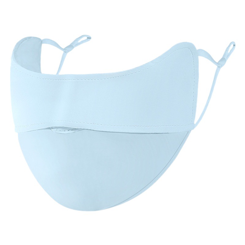 Summer new thin three-dimensional eye angle sunscreen UV-proof breathable sunscreen ice silk mask women's cute
