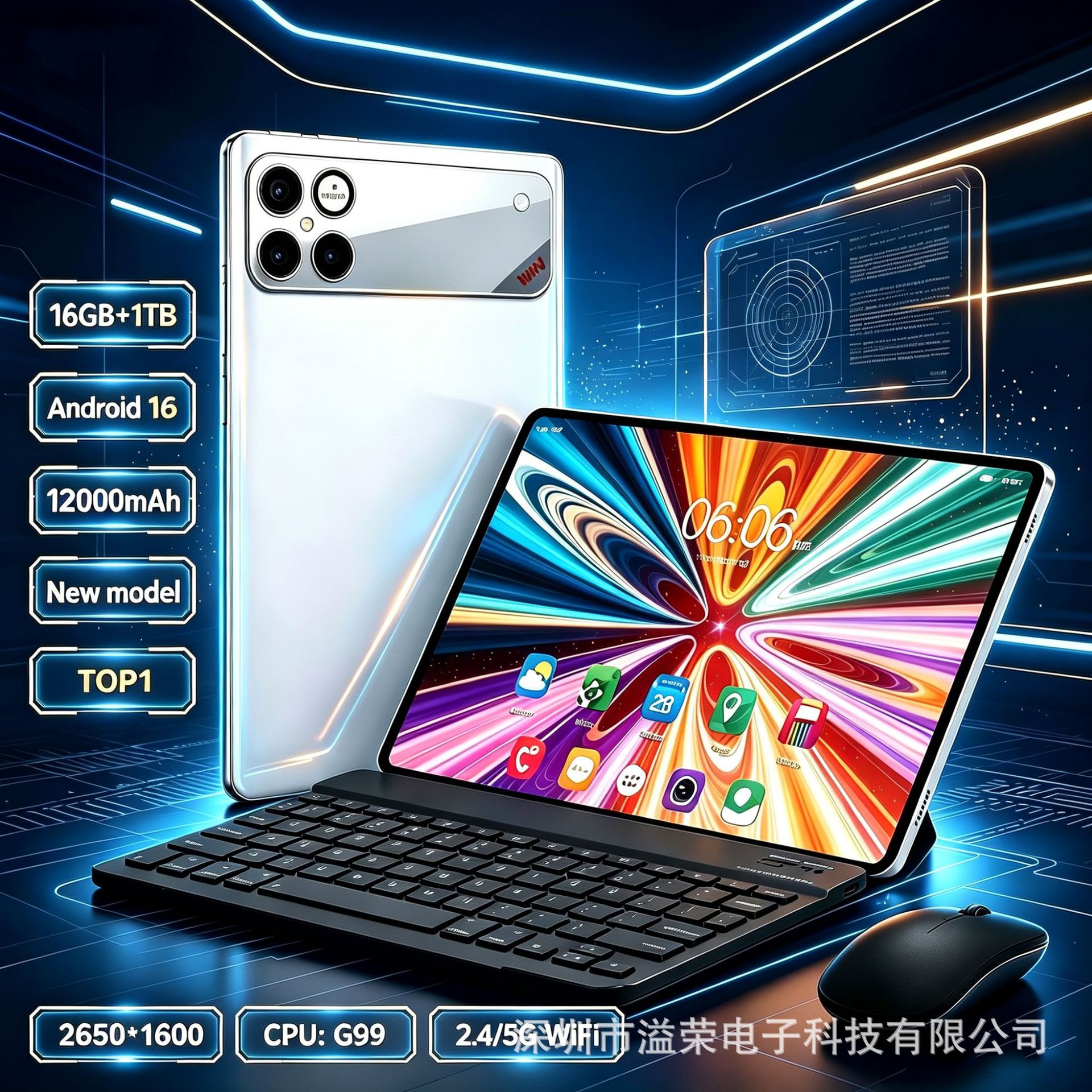 Tk Southeast Asia Shopee Cross-border New 10inch Android Tablet Smart...