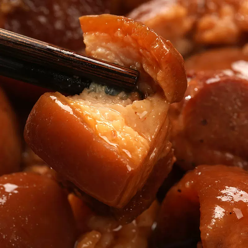 红烧肉真空包装速食卤味下酒菜预制菜软糯猪肉食品红烧肉批发
