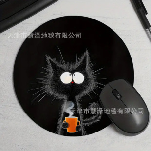 Cross-Border Cartoon Cute Kitten Cute Pet Creative Realistic E-Sports Mouse Pad Game Office Animation Pattern