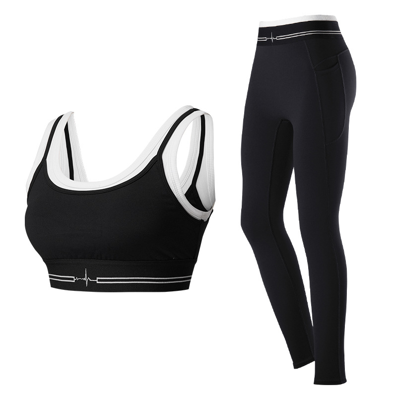 Europeos y americanos trajes de yoga ropa interior deportiva de alta elasticidad antichoque mejora de cadera acondicionamiento físico chaleco bra