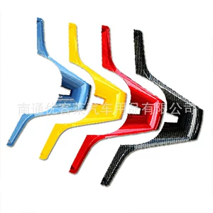 Suitable for Chevrolet Cruze steering wheel decoration modification, Cruze Trax steering wheel emblem decorative sticker bright strip