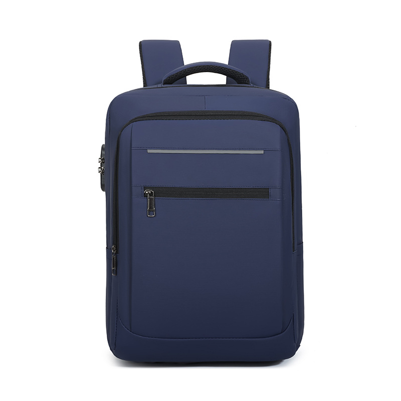 Transfronterizo nuevo estilo 2024 mochila recargable USB de negocios para hombres antirrobo de gran capacidad mochila para computadora de 16 pulgadas al por mayor