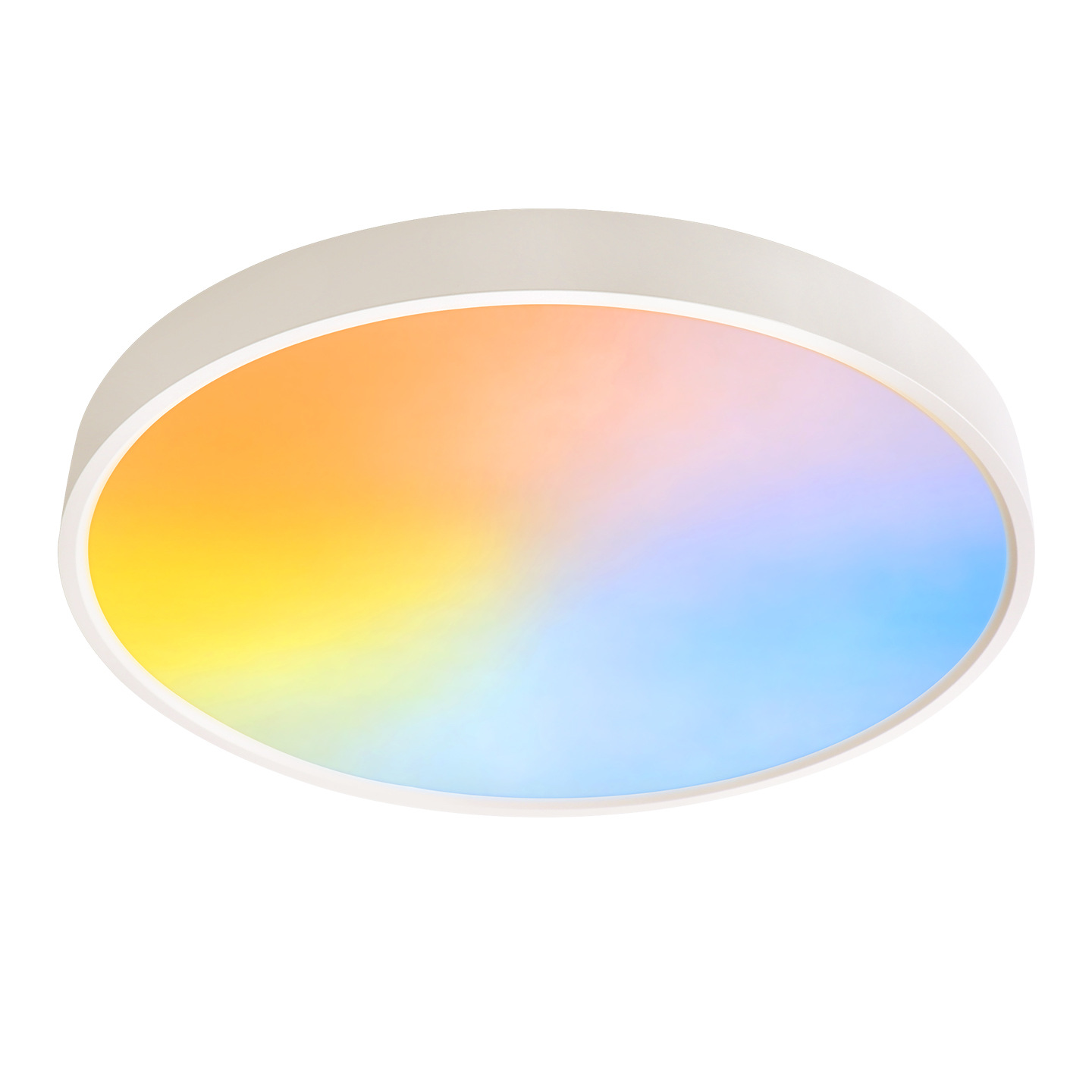 2025 nuevo espectro completo de color pálido multicolor LED cielo sala de estar lámpara de techo dormitorio cielo claro lámpara de luz Zhongshan