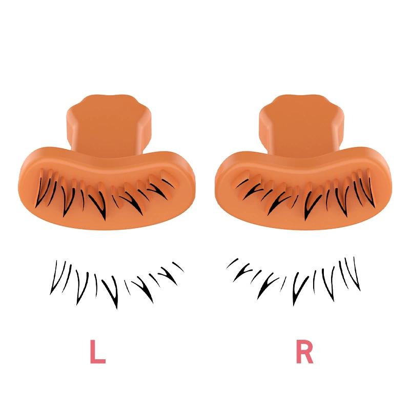 Eyelash Seal (downylash) Silicone Stamp — False Lash Practice Tool, Multi‑style, Reusable