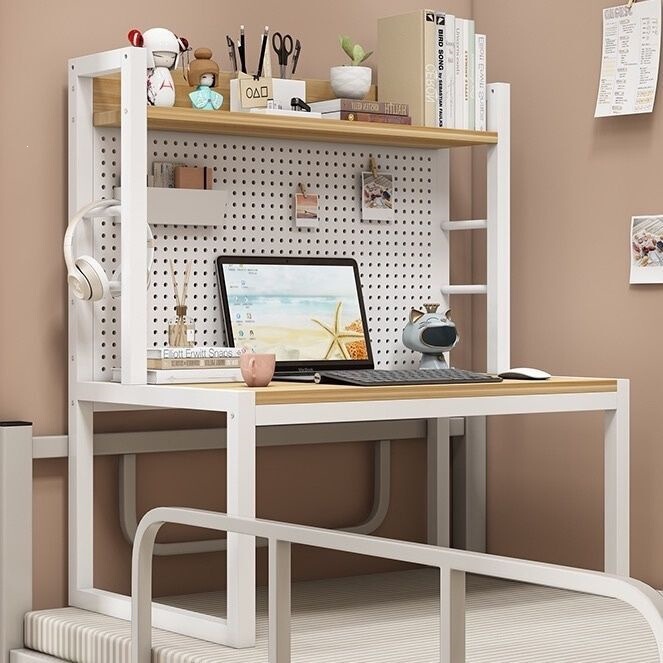 Dormitory essentials: bed computer desk, upper and lower bunk desk, dormitory desk for college students, lazy person's desk, perforated board bed desk Dormitory essentials: bed computer desk, upper and lower bunk desk, dormitory desk for college students, lazy person's desk, perforated board bed desk