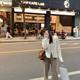 V-Neck Shoulder Knitted Sweater Autumn Women's 2024 New Arrival Small Fashionable Inner Base Shirt Sweater Top