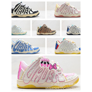 Putian High Version of Hu Di Co-Branded Buzz Lightyear Summer New Retro Distressed Sneakers for Men and Women Thick-Soled Bread Shoes