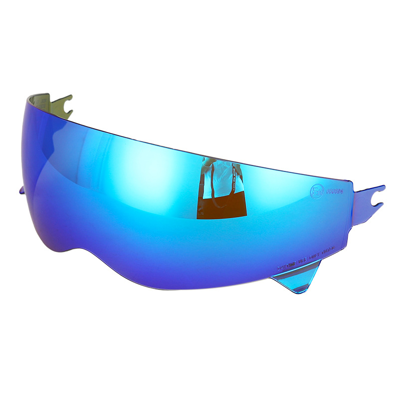 Motorcycle Helmet Visor, Motuoche Dəbilqə (Kaska) aksesuarları - tea-revo-blue