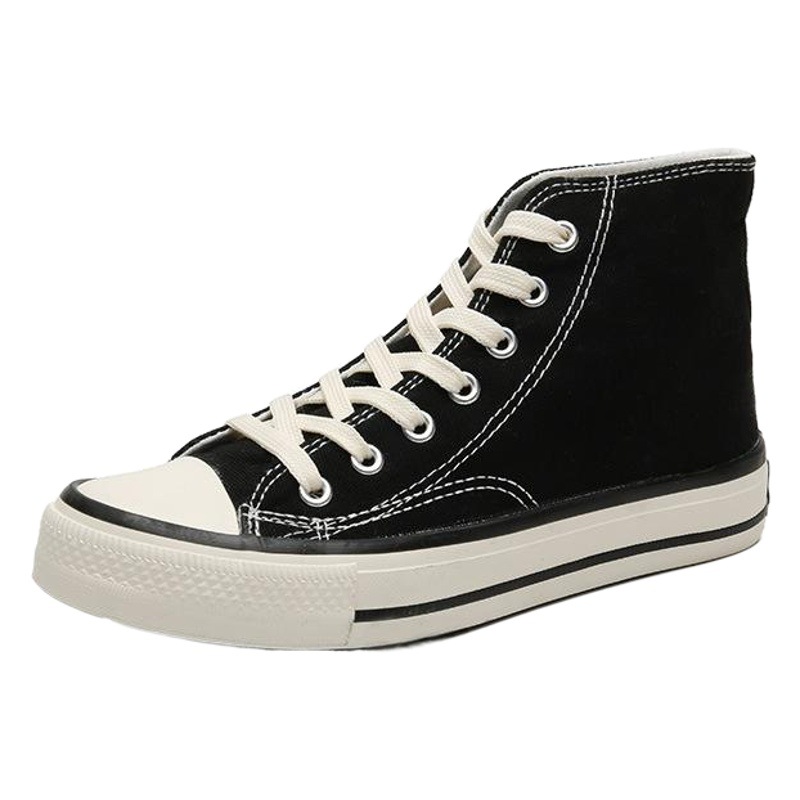 1970 High-Top Replica Canvas Shoes for Women K-Style Ins Retro Casual Sneakers Vulcanized Rubber Shoes for Men and Women Couple Shoes