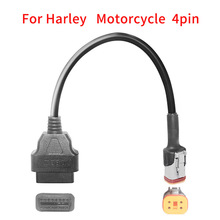 OBD 16pin to 4 pin for Harley Motorcycle����4PinĦ���D�Ӿ�