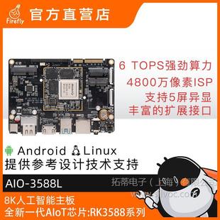 AIO-3588L 8K AI Main Board LGA Core Board 6TOPS Gauge Grade RK3588 Ruixin Micro