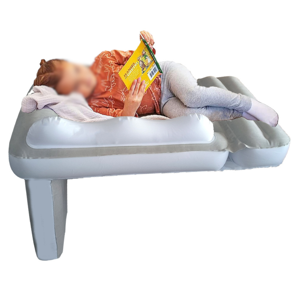 亚马逊婴儿充气床垫儿童汽车后排折叠车载垫户外旅行加厚植绒气垫