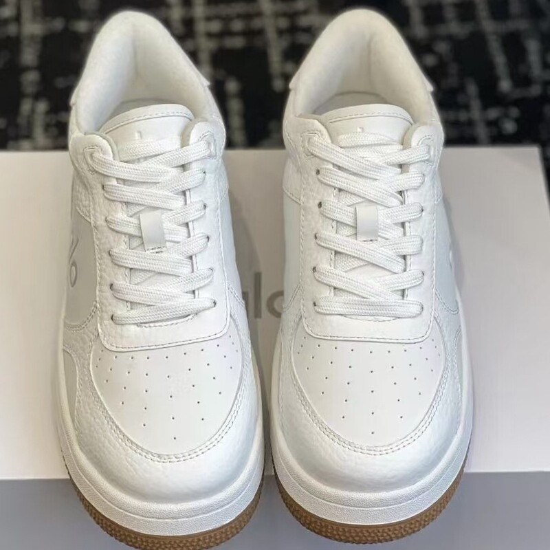 ALO White Shoes sneaker Classic Black and White Running Shoes Thick Sole Increased European and American All-match Fashion Couple Casual Shoes ALO White Shoes sneaker Classic Black and White Running Shoes Thick Sole Increased European and American All-match Fashion Couple Casual Shoes