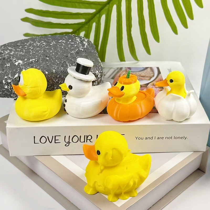 3d打印万圣节小鸭子动物节日礼品装饰品小摆件儿童解压益智小玩具|undefined