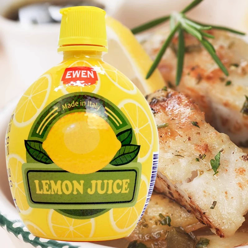 Итальянский лимонный сок 200 мл концентрированный сырой сок Итальянский импортный барменный торт выпечка и заваривание молочного чая
