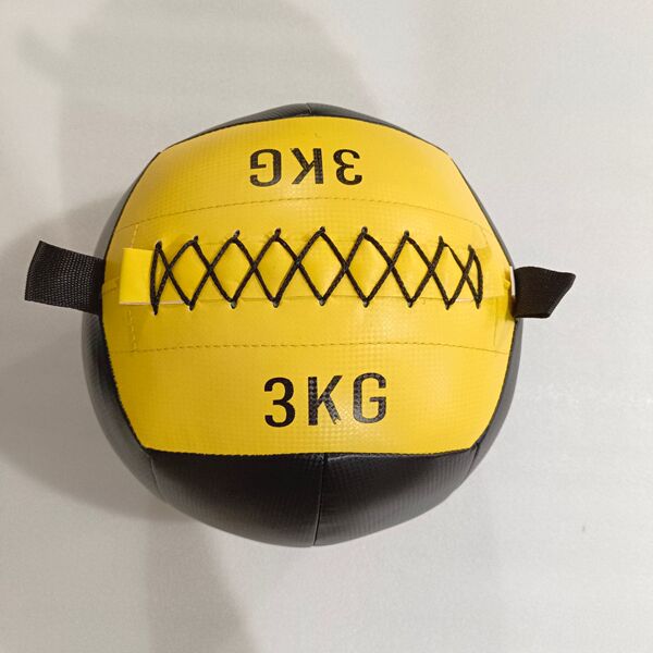 Fitness medicine ball squat core training soft medicine ball wall…