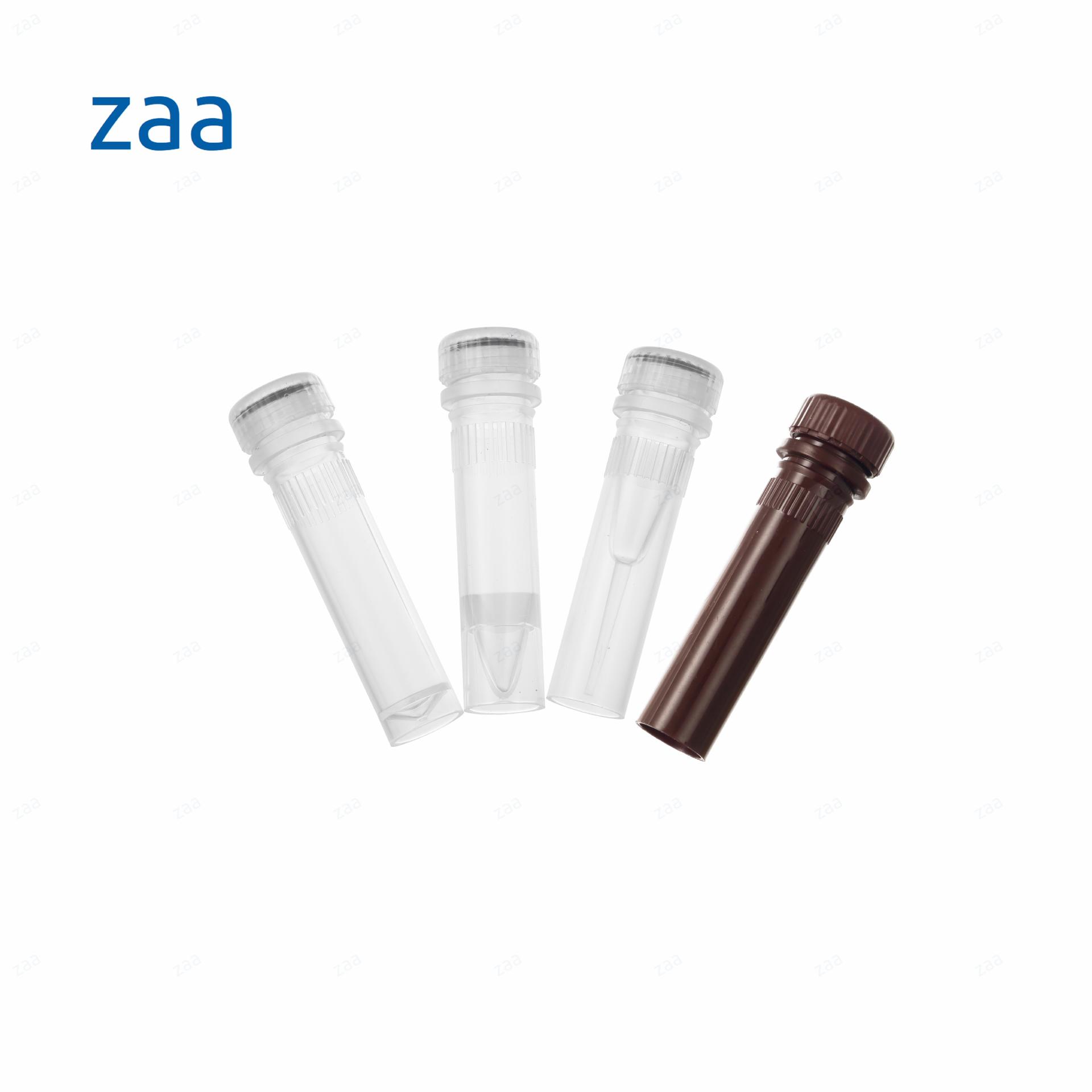 ZAA 2.0mL一次性可站立螺口管，样品保存管，无热源 2112018