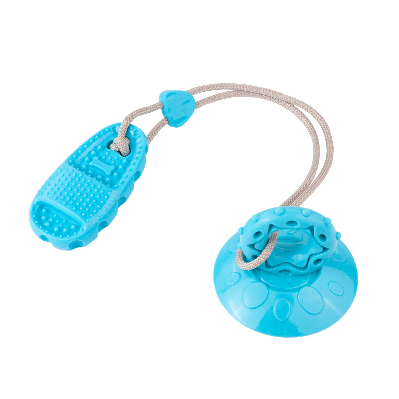 Dog Suction Cup Slippers Durable Chew Toy Teeth Grinding Food Dispensing Ball Boredom Relief And Energy Consumption For_voghion.com