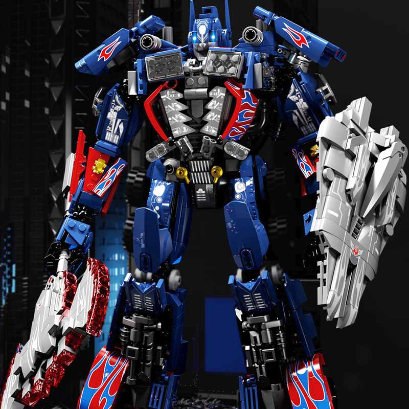 Tuole 6006 Building Block Transforming Mecha Compatible with Lego King Kong Daqingtian Mecha Column Wasp Car Human Column Cross-Border