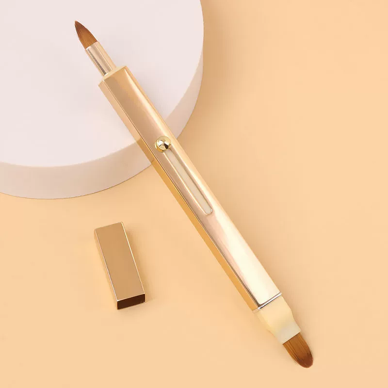 Handheld automatic double-sided concealer brush, new collection, no trace, (Physicals)